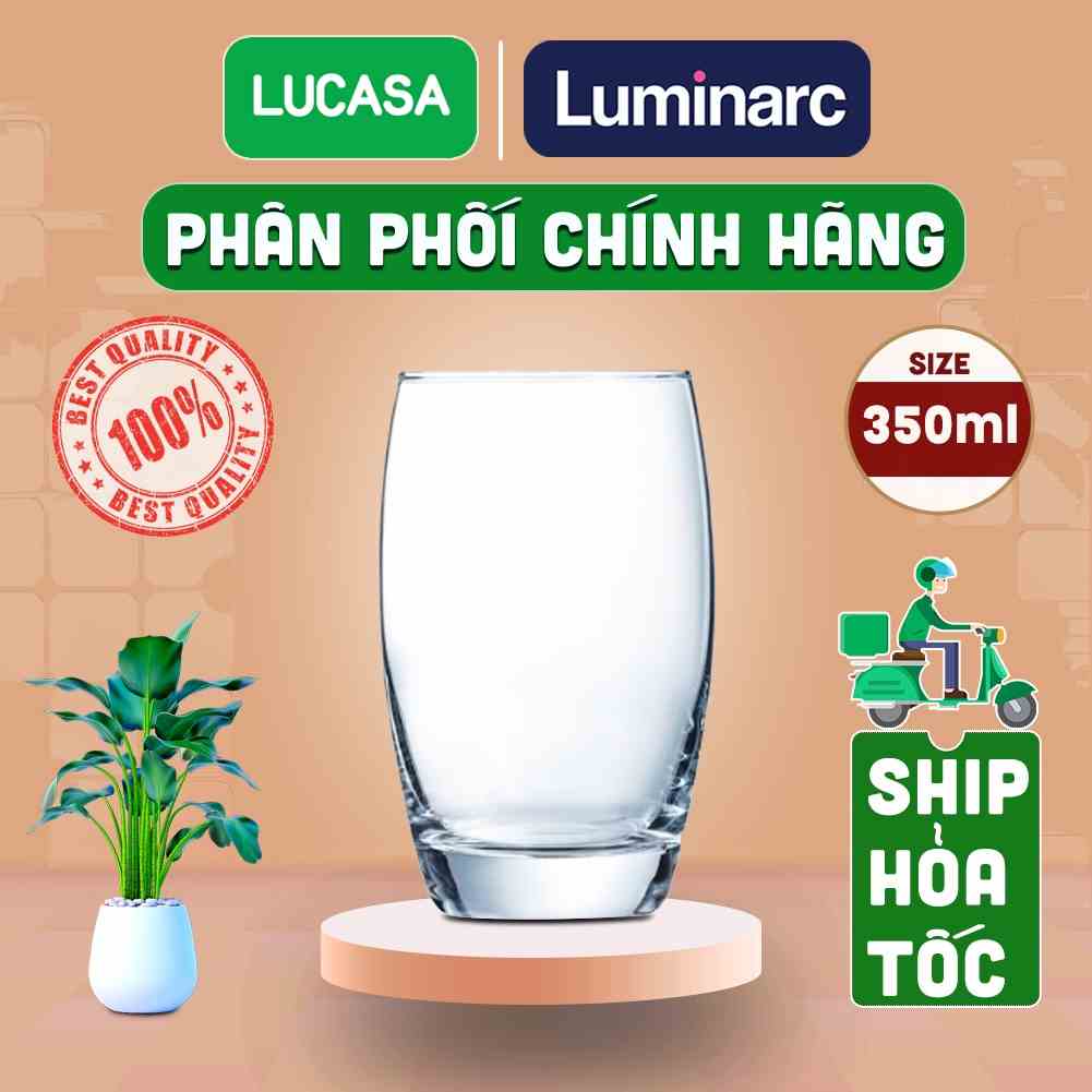 [Mã BMLTA35 giảm đến 35K đơn 99K] Ly Thủy Tinh Luminarc Salto 350ml - Loại Cao L2560 | Phân Phối Chính Hãng