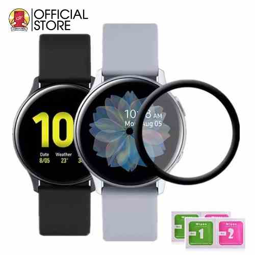 Miếng dán Kính Cường Lực Full Màn Đồng Hồ Samsung Galaxy Watch 4 Watch5 40mm 44mm Cạnh Cong 3D Chống Vỡ mép Handtown