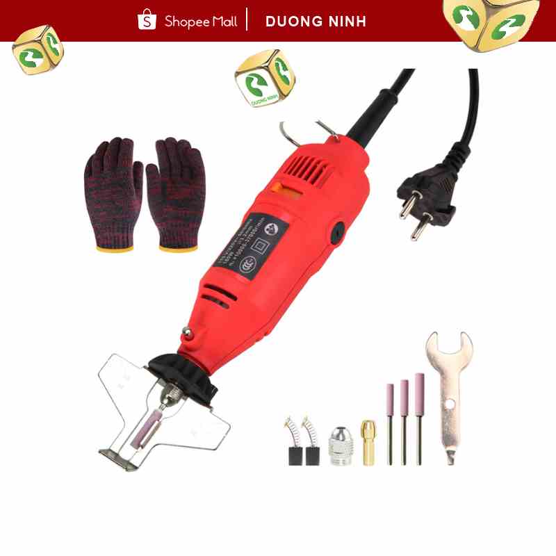 Máy mài nanh cho lợn Dương Ninh khoan cắt mài mini đa năng ACZ-6058 công xuất 180w MCN65