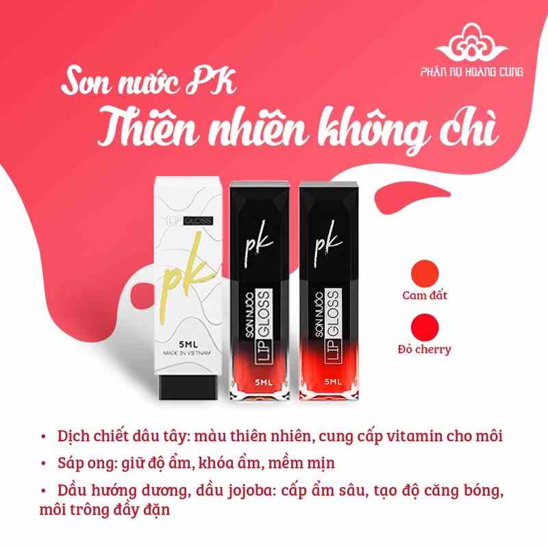 Son PK Phấn Nụ Hoàng Cung 5ml/thỏi