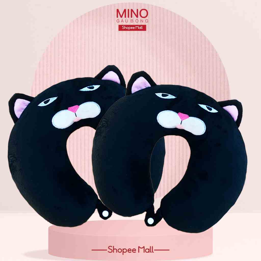 Gối Cổ Mèo Jennifer Chữ U Cao Cấp MINO STORE TH118