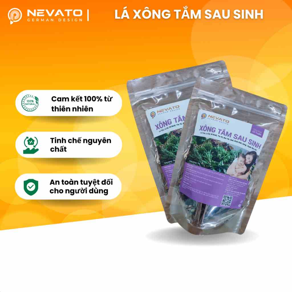 Combo 5 Túi Lá Xông Tắm Sau Sinh Nevato