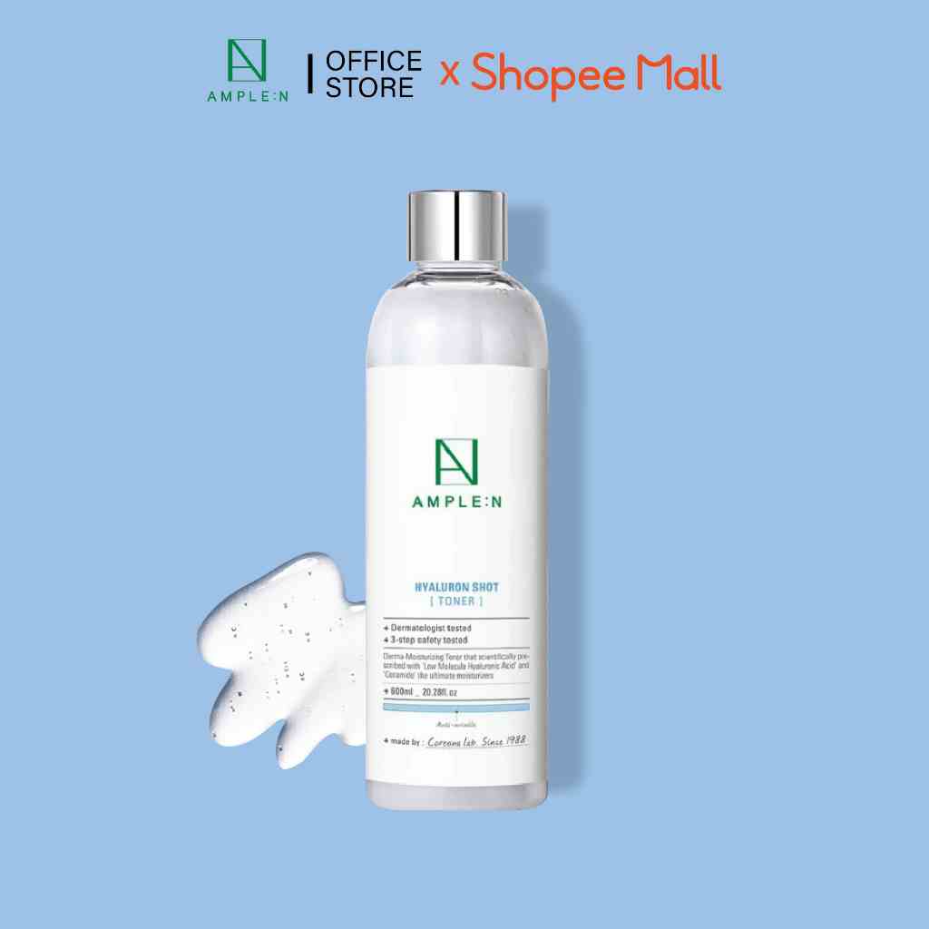 [Mã BMLTA35 giảm đến 35K đơn 99K] Nước Hoa Hồng Siêu Cấp Ẩm AMPLE:N Hyaluron Shot Toner