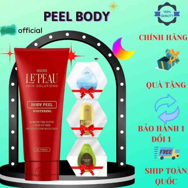 Kem tan mỡ cô bông tặng Peel Body Tái Tạo Da Toàn Thân, peel nách, thay da sinh học giúp làm sáng các vùng da, trắng ...