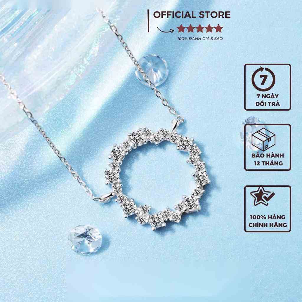 [Mã BMLTB200 giảm đến 100K đơn 499K] Dây chuyền SWAROVSKI Huyền thoại Biển xanh - DCSW014