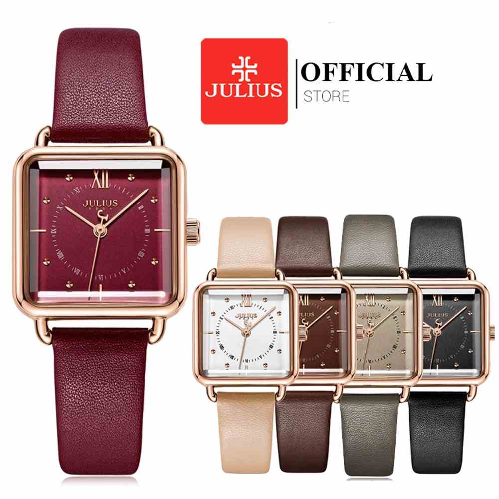 Julius Official | Đồng hồ nữ Julius Ja-1123 dây da