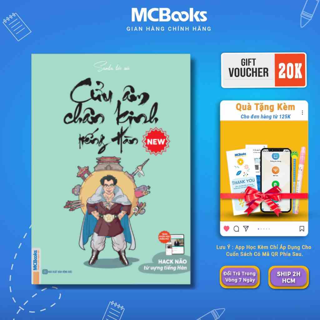 Sách - Cửu âm chân kinh tiếng Hàn Mcbooks