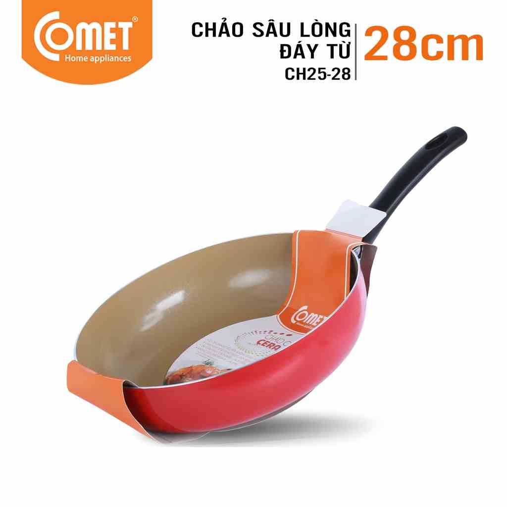 [LIFEMC11M2ADP -12% đơn 250K] Chảo từ sâu lòng chống dính cao cấp Comet CH25-28