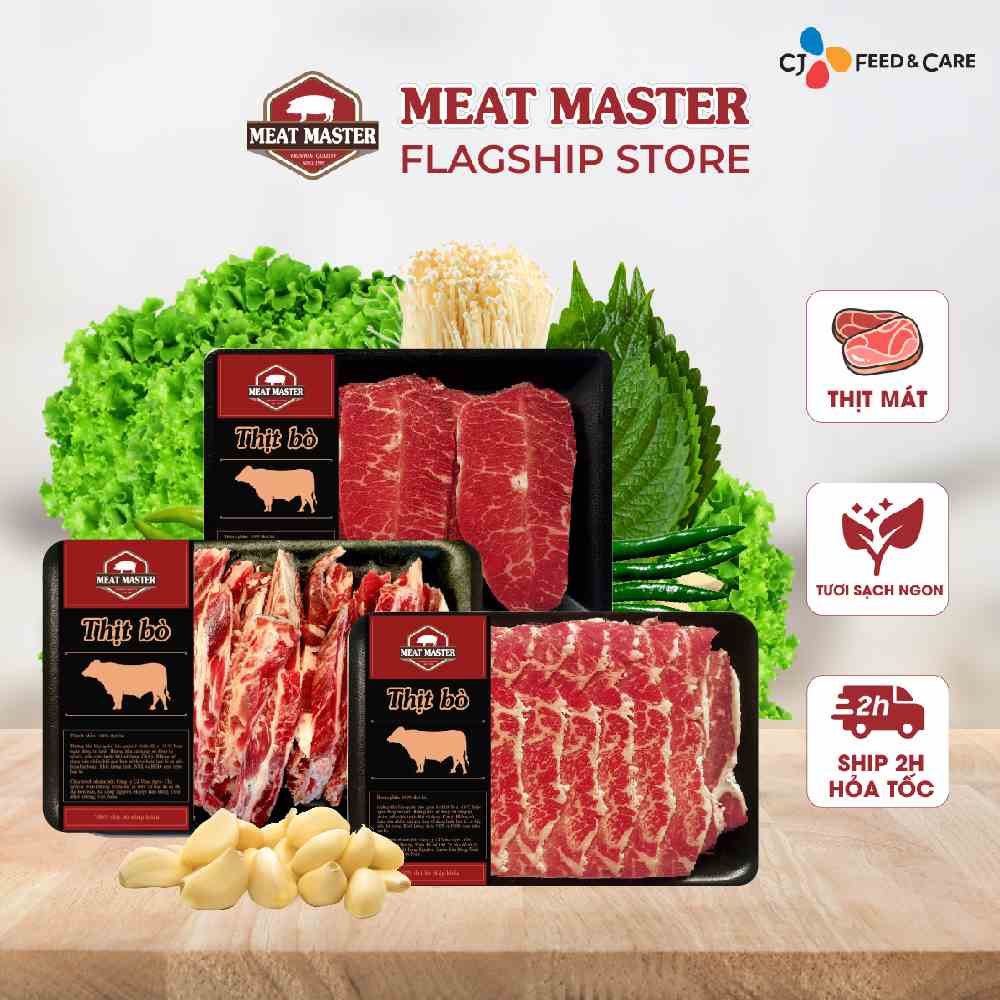 Combo Bò Meat Master BBQ Siêu Tiết Kiệm