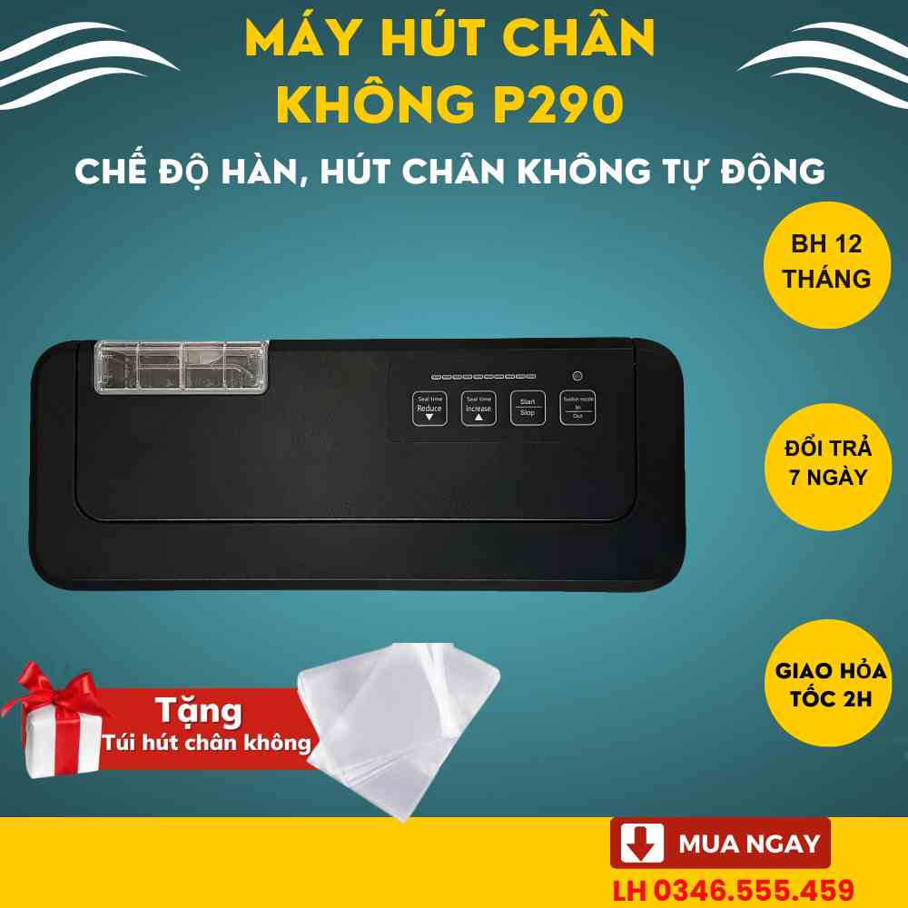 Máy hút chân không KAW-P290 hút chân không thực phẩm - Chính hãng bảo hành 12 tháng