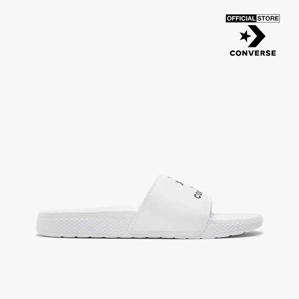 CONVERSE - Dép quai ngang unisex As Slide Slip 171215C-0000_WHITE