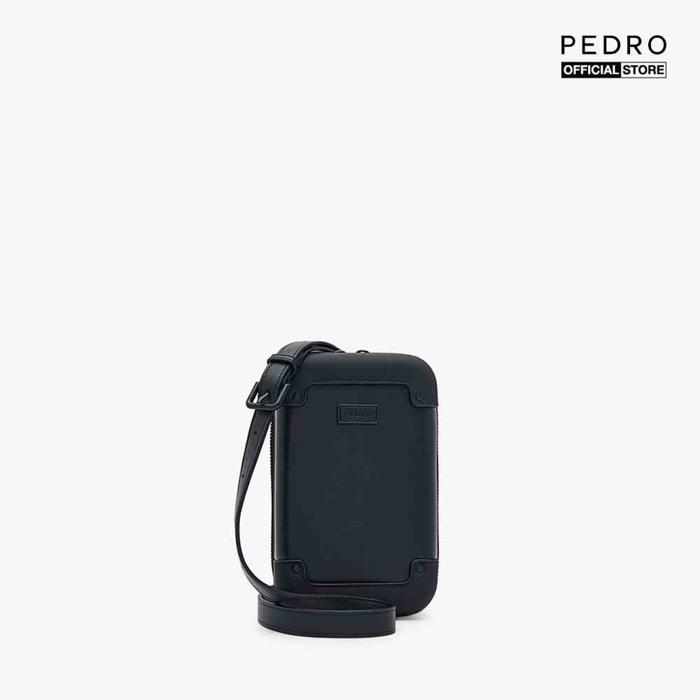 PEDRO - Túi đeo chéo nam phom chữ nhật Mixed Material Dressy Sling PM2-26500001-01