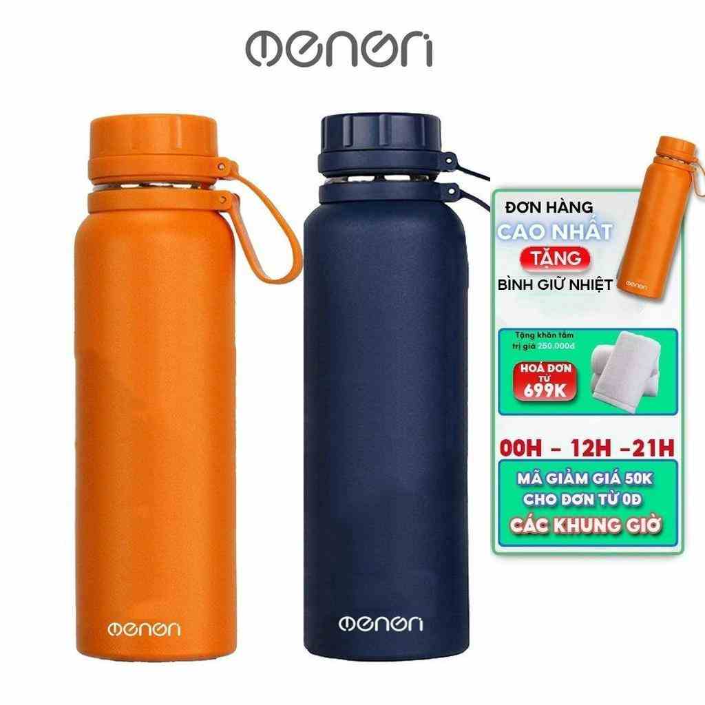 Bình Giữ Nhiệt OENON 1100ml Chất liệu INOX SUS304 Giữ Nhiệt 18h có dây treo tiện lợi