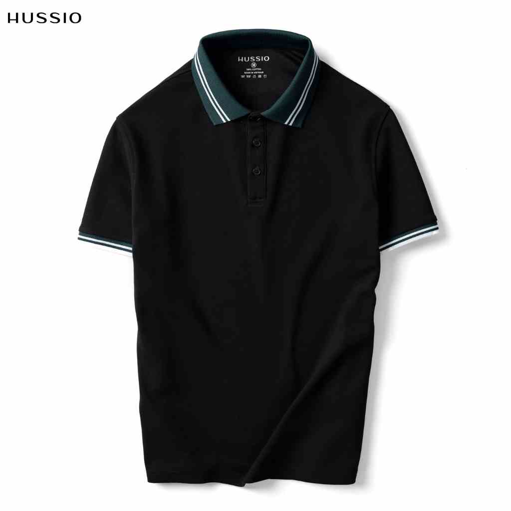 Áo thun polo nam FIZNO V2 vải cá sấu cotton Pique cao cấp, năng động, thanh lịch - HUSSIO