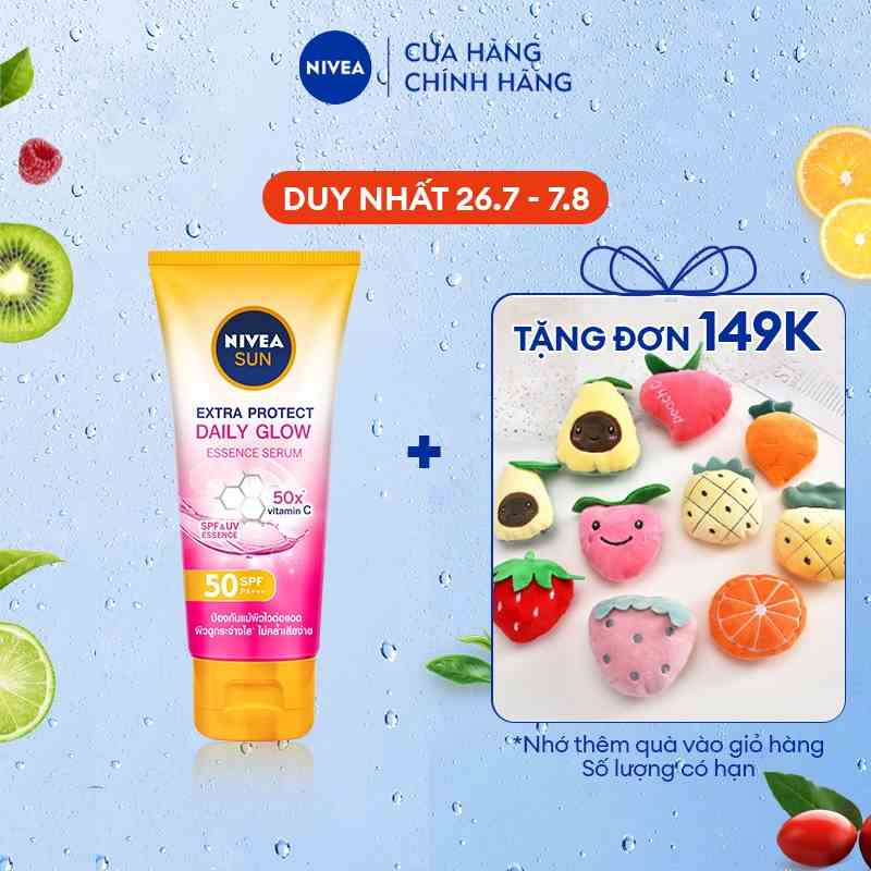 Serum chống nắng & dưỡng thể toàn thân NIVEA Sáng mịn đều màu SPF50, PA+++ 86092