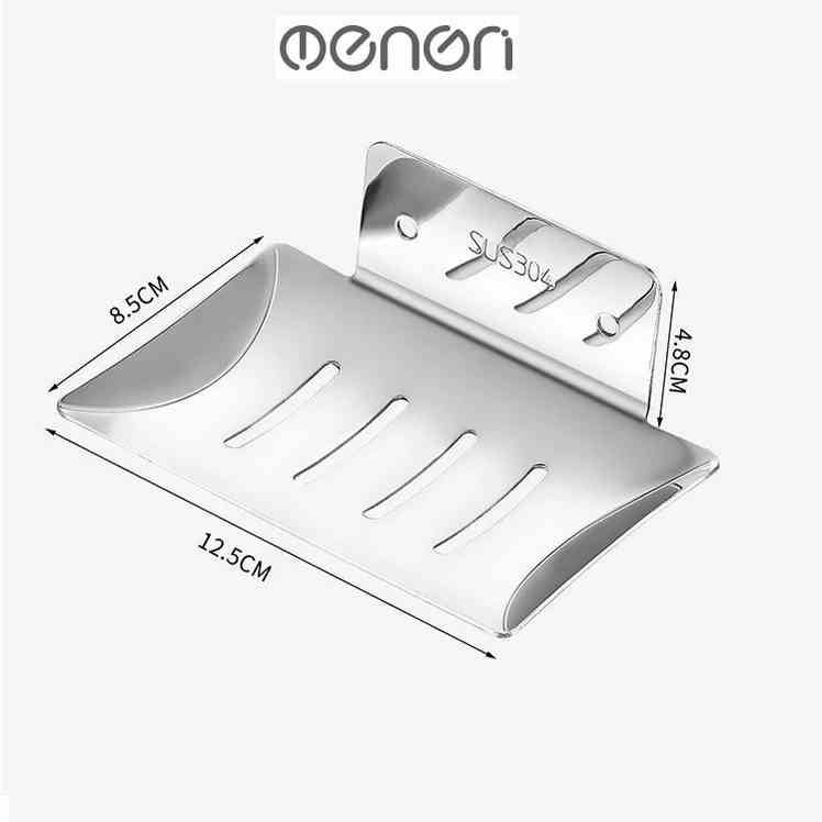 Khay Đựng Xà Bông INOX SUS304 Dán Tượng Gạch Men Hoặc Khoan Vít Nở - OENON