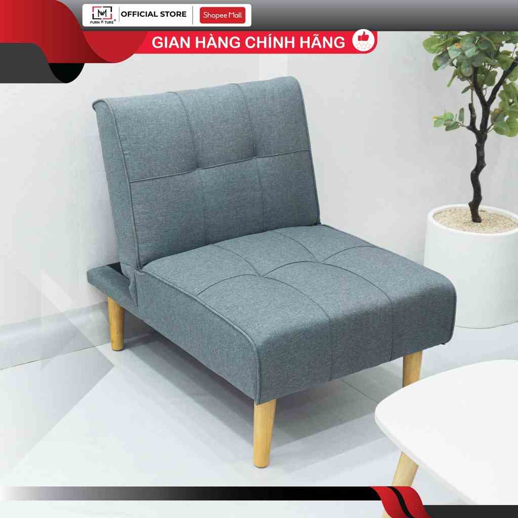 Sofa giường mini 3 chức năng ngã dành cho 1 người ngồi thương hiệu MW FURNITURE