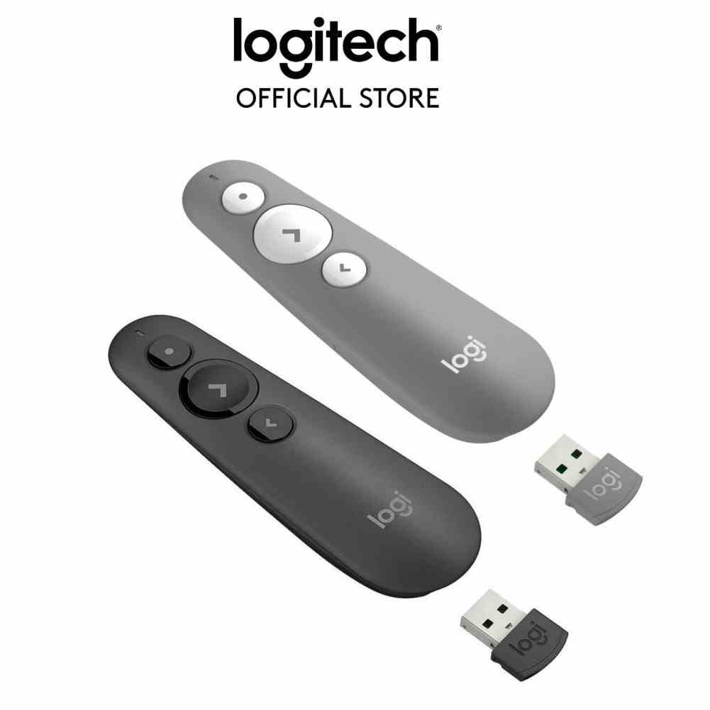 [Mã ELCL7 giảm 7% đơn 300K] Bút trình chiếu laser LOGITECH R500s - Các nút bấm lập trình được