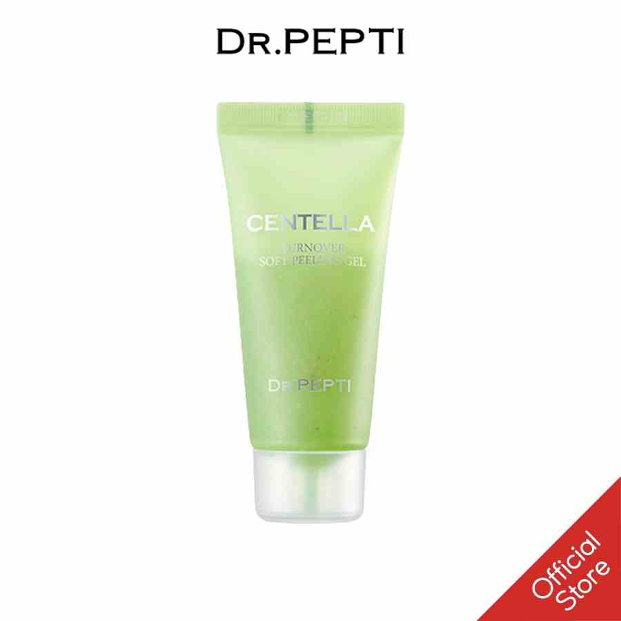 Gel Tẩy Tế Bào Chết Chiết Xuất Rau Má Dr.Pepti Centella Turnover Soft Peeling Gel 30ml