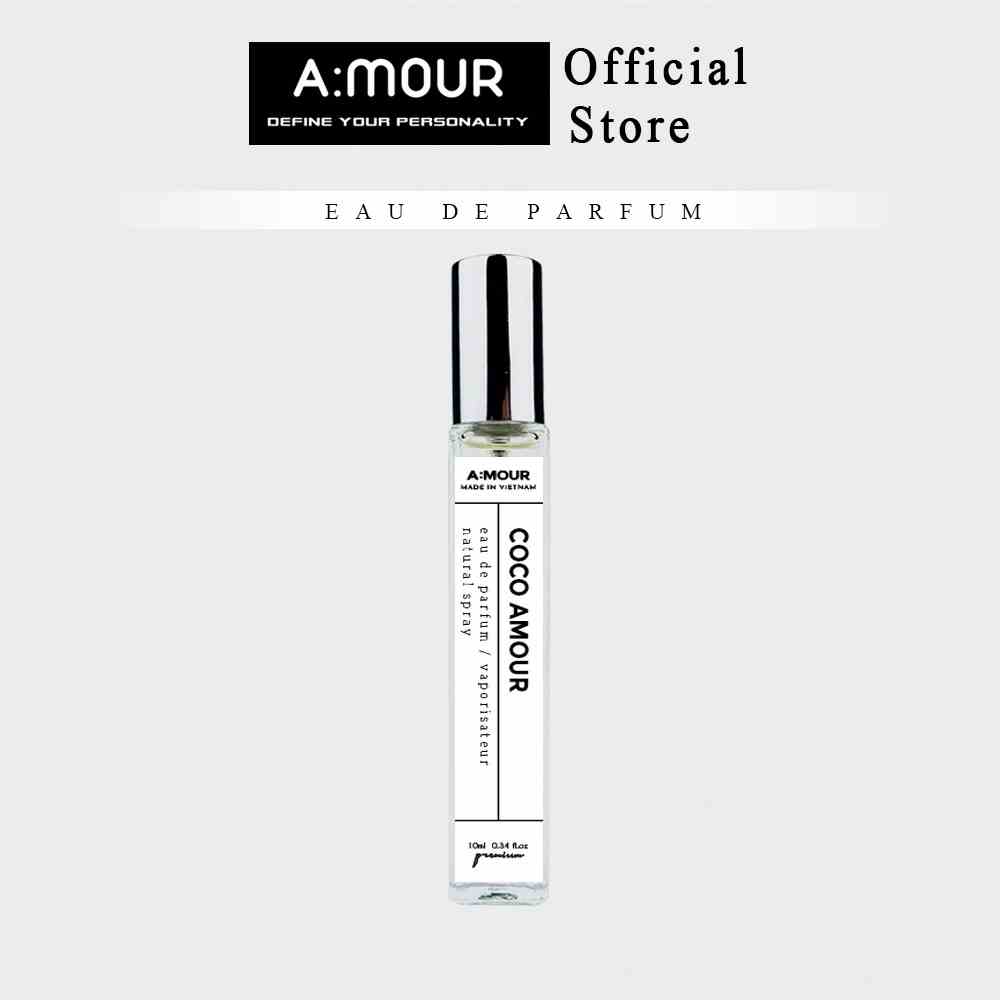 Nước Hoa Nữ Coco Amour Nguyên Liệu Nhập Pháp Hương Thơm Ngọt Ngào, Bí Ẩn, Dạng Xịt 10ml và 2ml