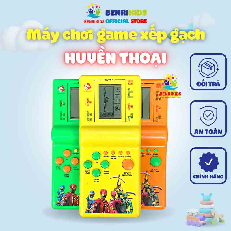 [Mã BMLTB200 giảm đến 100K đơn 499K] Máy Chơi Game Cầm Tay 9999 Trò Chơi Benrikids