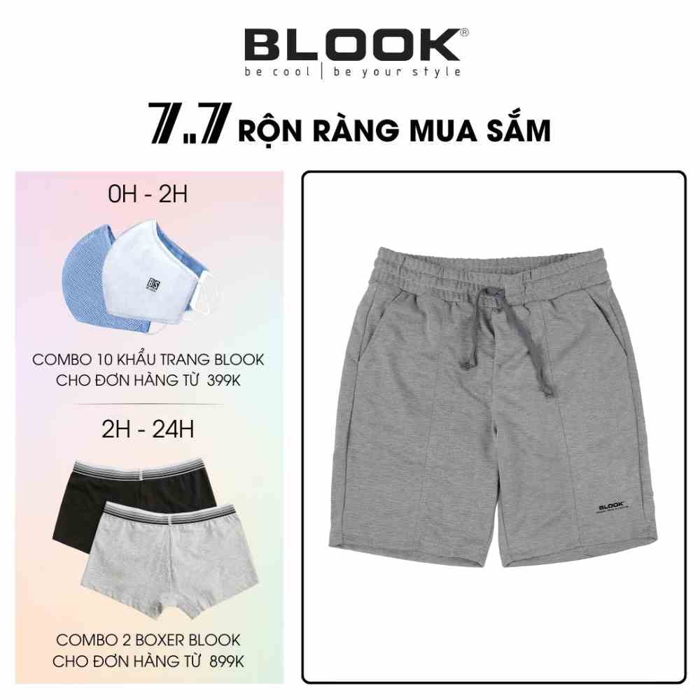 Quần thể thao nam BLOOK màu xám muối co dãn, thoải mái mã 33293