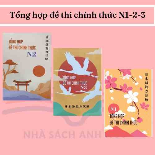 [Mã BMLTB200 giảm đến 100K đơn 499K] Sách tiếng Nhật - Luyện thi tiếng Nhật N1 N2 N3 Tổng hợp đề thi