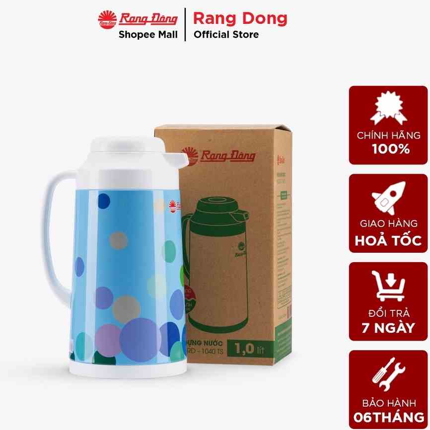 [Mã BMLTB35 giảm đến 35K đơn 99K] Phích đựng nước nóng dung tích 1L Rạng Đông - Model: RD 1040TS