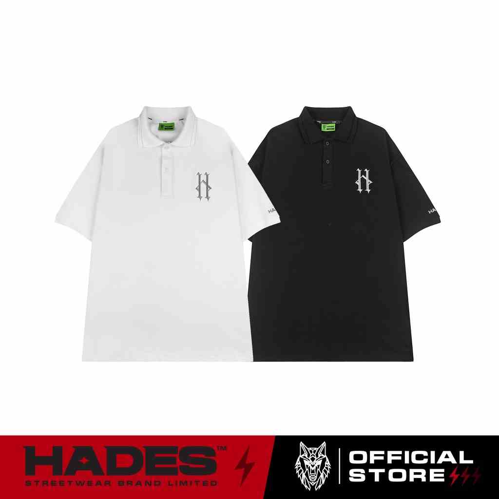 Áo Polo Tay Lỡ Unisex COUNTERPART Thun Cá Sấu - HADES Brand Chính Hãng