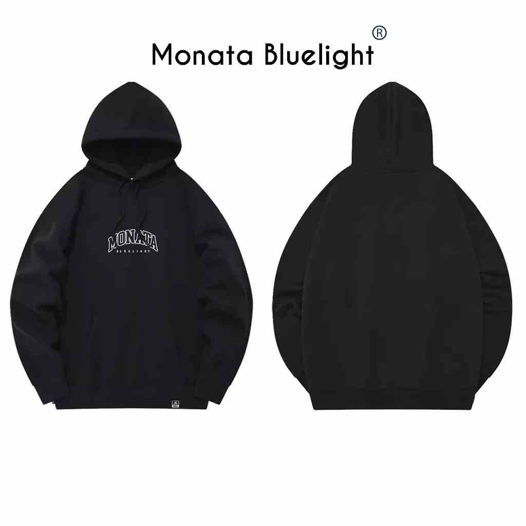 [Mua 2 giảm 7%] MONATA BLUELIGHT FW22 - Áo Hoodie nỉ bông 320gsm