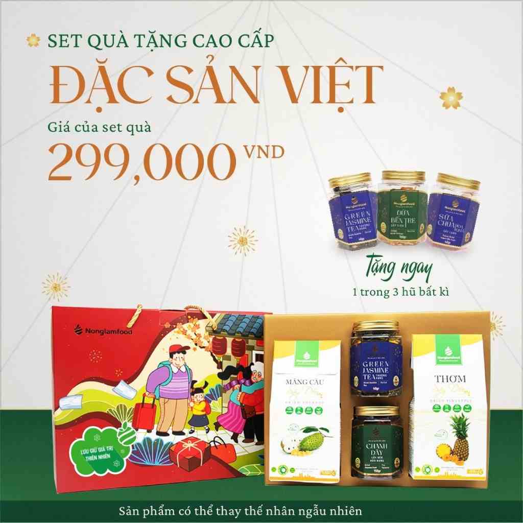 Set quà tặng đặc sản thiên nhiên Nonglamfood | Bộ quà tặng người thân, bạn bè, đối tác, doanh nghiệp