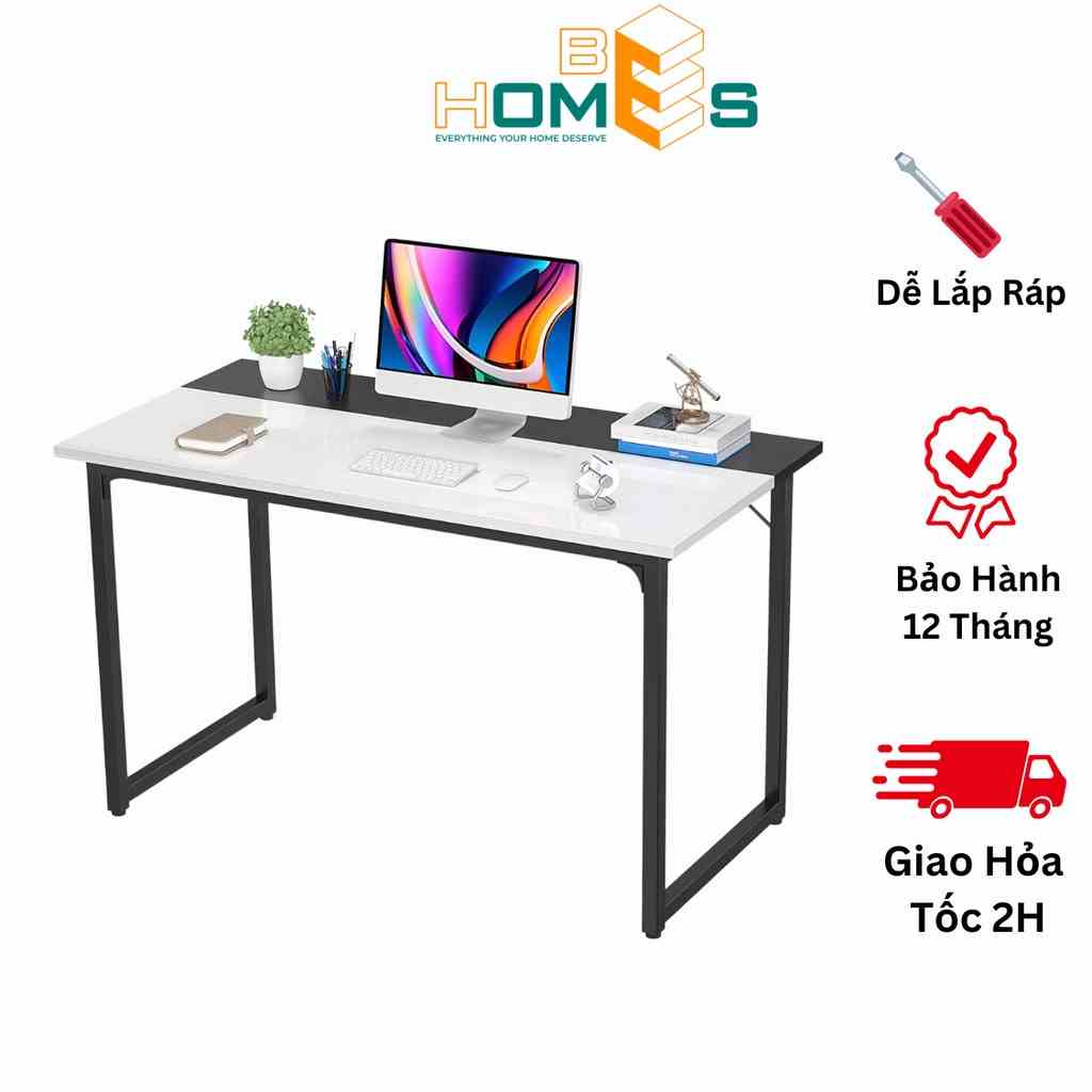 [Mã BMLTB35 giảm đến 35K đơn 99K] Bàn làm việc, bàn học Behomes cao câp, Hàng xuât khẩu