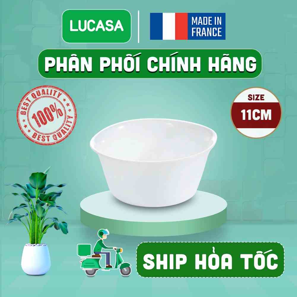 [Mã BMLTA35 giảm đến 35K đơn 99K] Khay nướng Thủy Tinh Luminarc Smart Cuisine Tròn 11cm - L3295 | Phân Phối Chính Hãng