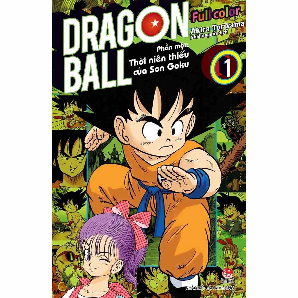 Sách - Truyện tranh dragon ball full color trọn bộ lẻ tập