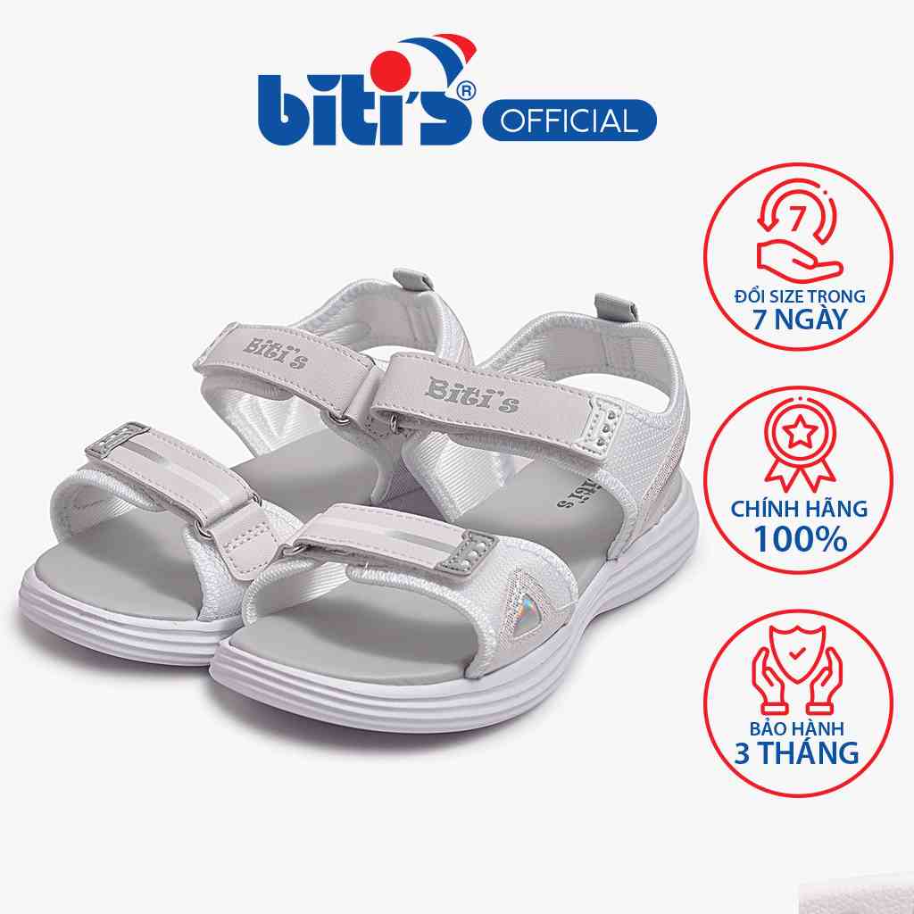 Sandal Eva Phun Bé Gái Bitis DEG009001TRG (Trắng)