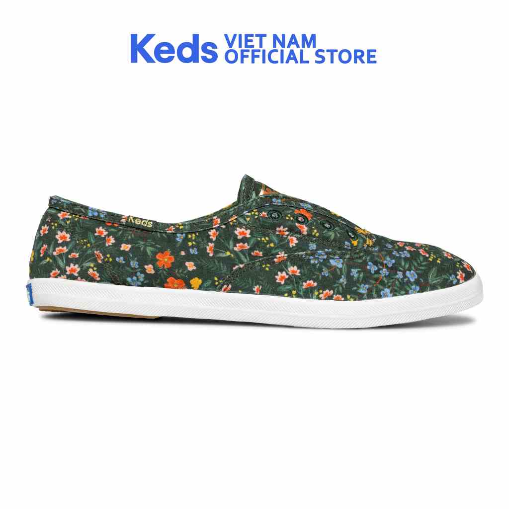 Giày Keds Nữ- Chillax Canvas Green- KD066084