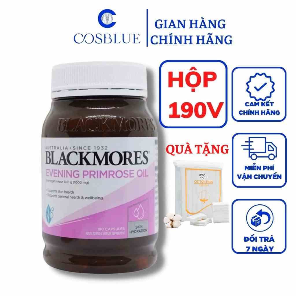 TINH DẦU HOA  ANH THẢO EVENING PRIMORSE OIL BLACLMORES HÀNG CHÍNH HÃNG lọ 190 viên