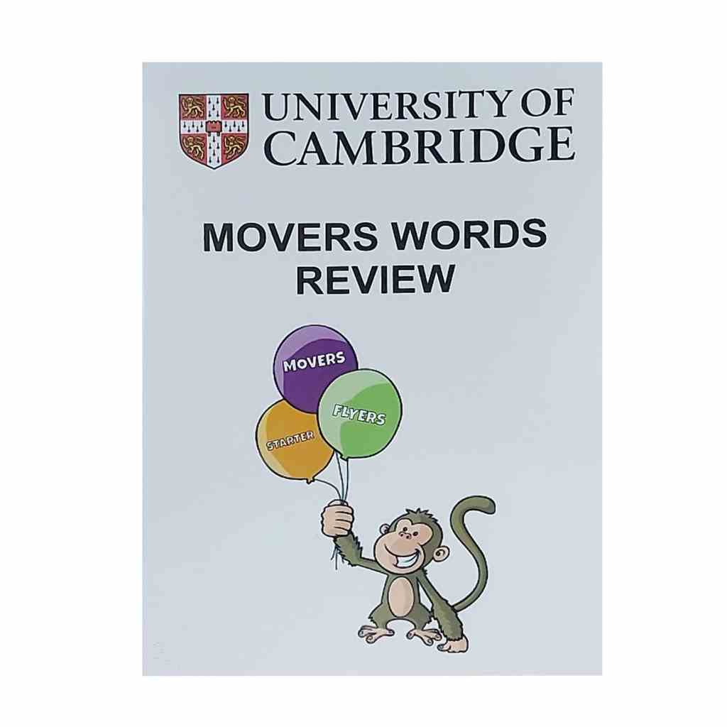 Sách -  University Of Cambridge Movers Words review