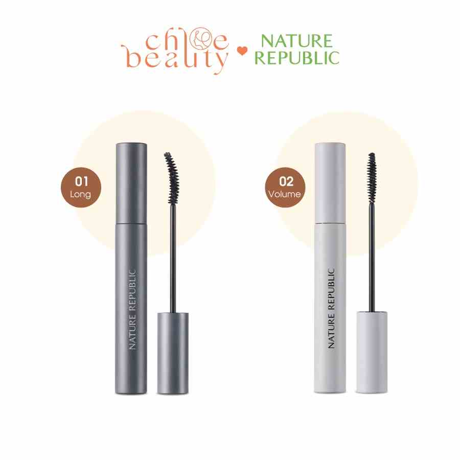 [Mã BMLTA35 giảm đến 35K đơn 99K] Chuốt mi chống lem chống trôi NATURE REPUBLIC Botanical Super Proof Mascara 7.5g