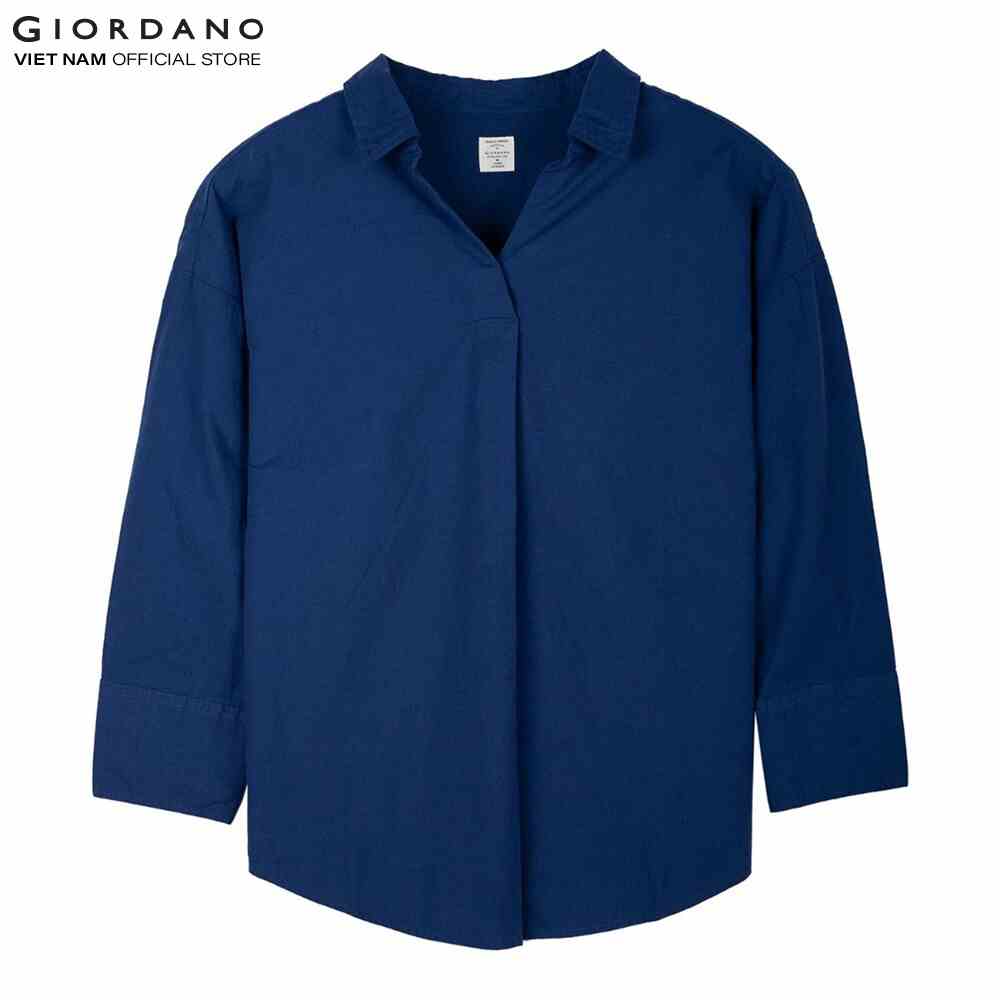 Áo Sơ Mi Nữ Tay Lửng Giordano 05340011