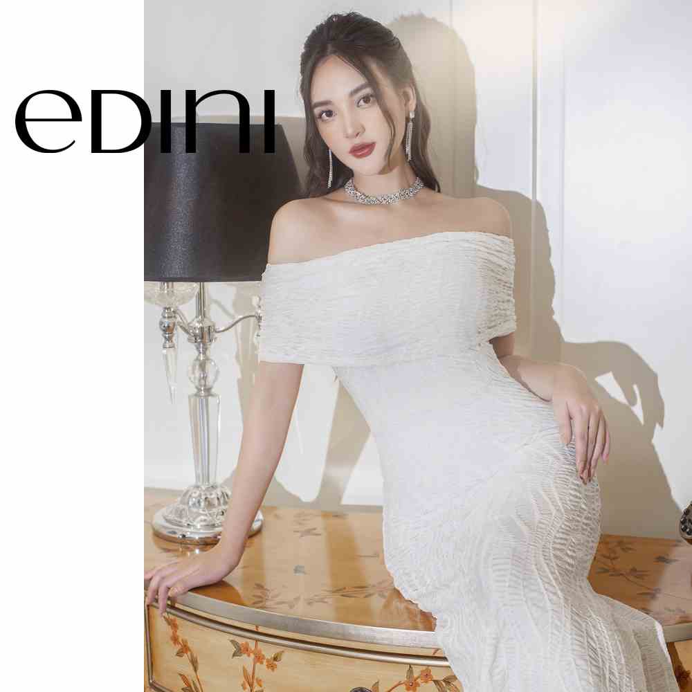 Đầm Ren Trễ Vai - EDINI - D1527