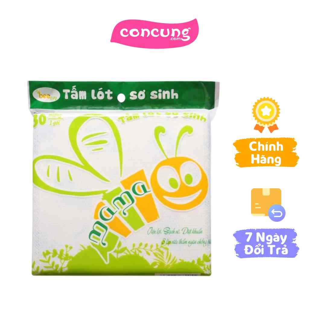 Tấm lót sơ sinh Mama