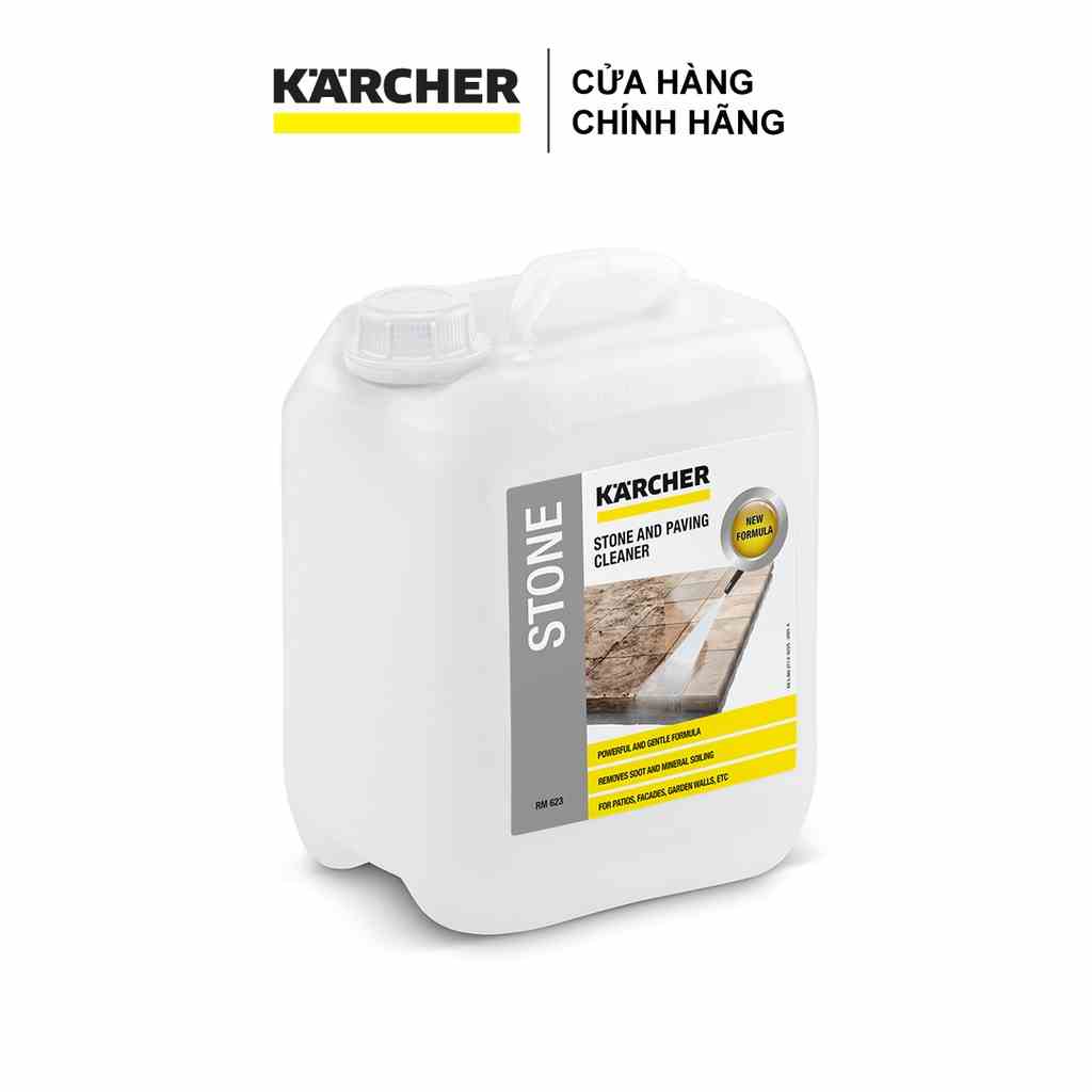 Chất tẩy rửa dùng cho vật liệu đá lát Karcher dung tích 5L