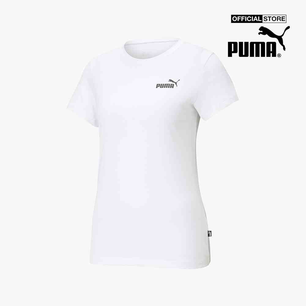 PUMA - Áo thun nữ tay ngắn Essentials Small Logo 586776-02