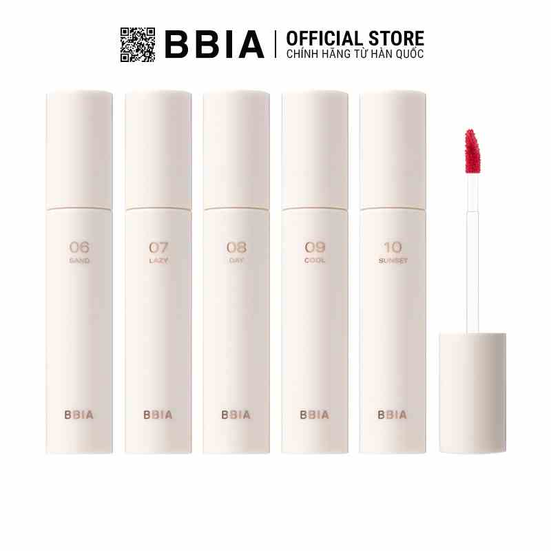 Son tint bóng Bbia Glow Lip Tint - Version 2( 5 màu) 3.2g Bbia Official Store