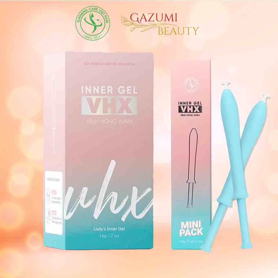 Bút yêu Inner Gel VHX Vĩnh Hồng Xuân Swb Slim Care 5ml, Bút Thần Giúp Se Khít Và Làm Sạch Vùng Kín - Gazumi Beauty