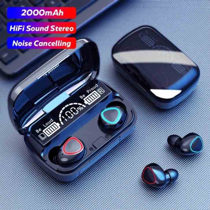 Tai nghe Bluetooth M10 Pro, Tai nghe không dây M10 Pro phiên bản nâng cấp Pin trâu, chạm cảm ứng