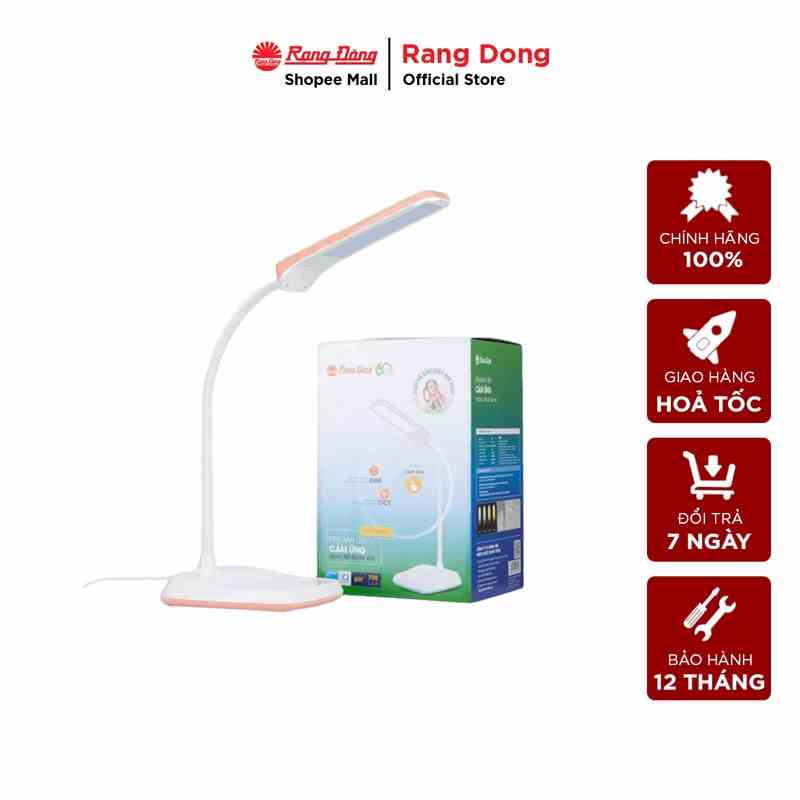 [Mã BMLTB35 giảm đến 35K đơn 99K] Đèn bàn LED cảm ứng Rạng Đông - BẢO HÀNH CHÍNH HÃNG 24 THÁNG (Model: RD-RL-36.LED)