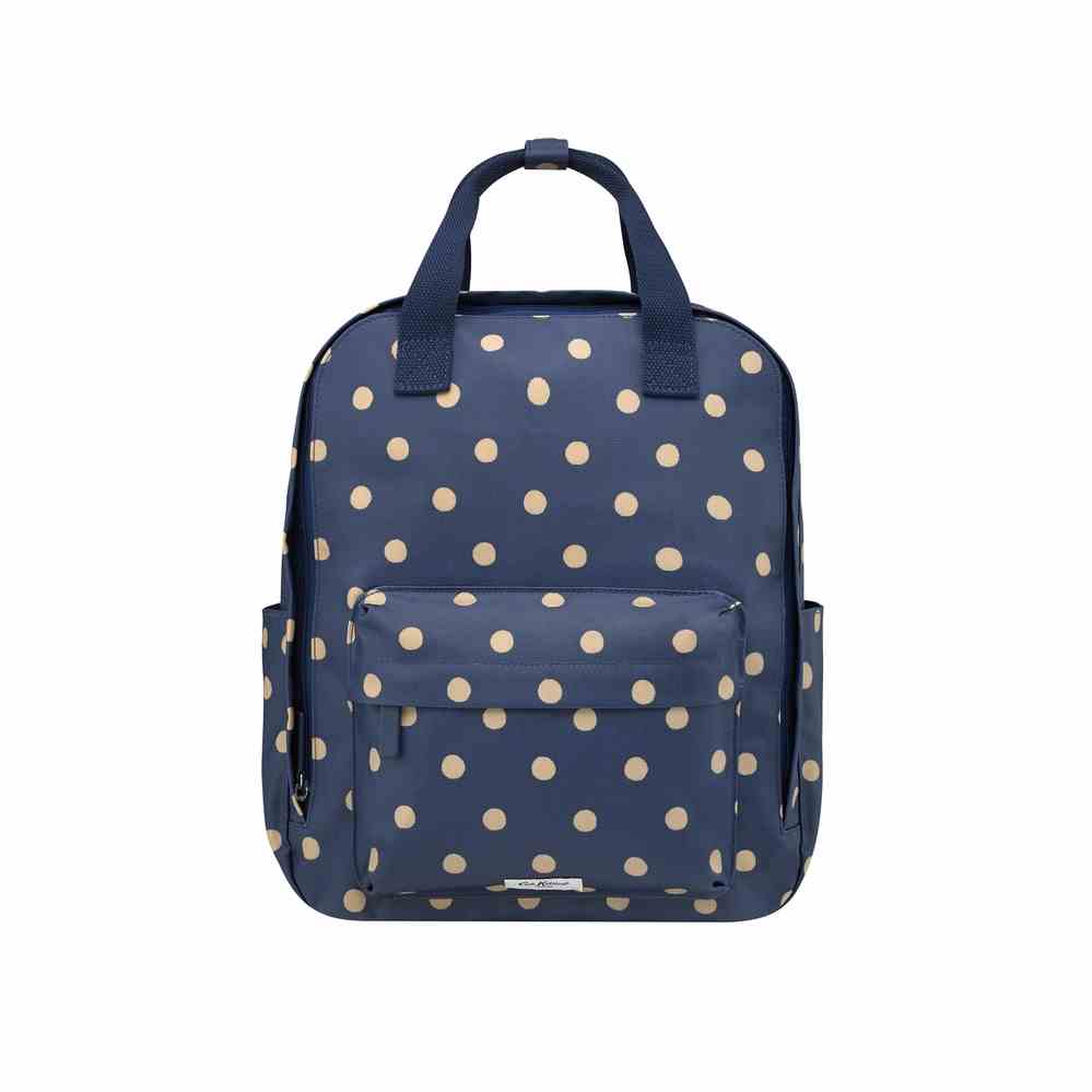 [Mã BMLTB35 giảm đến 35K đơn 99K] Cath Kidston - Ba lô đi học/đi làm/Utility Backpack Spot - Spot - Navy Cream -1041569