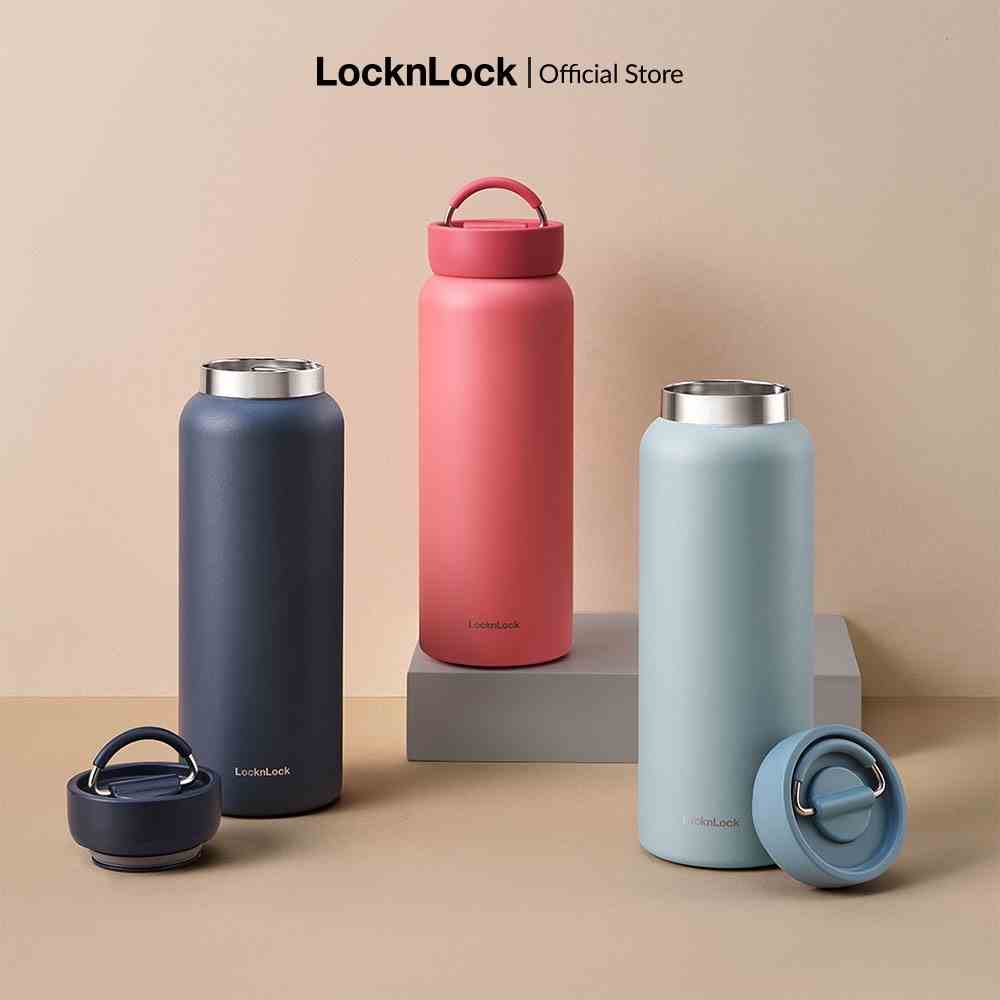 Bình giữ nhiệt Lock&Lock Jumbo Tumbler 900 ml - 3 màu (xanh dương nhạt, navy, đỏ) LHC4300